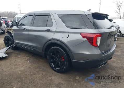 2022 Ford Explorer St из США, поврежденный, VIN 1FM5K8GC5NGA69338